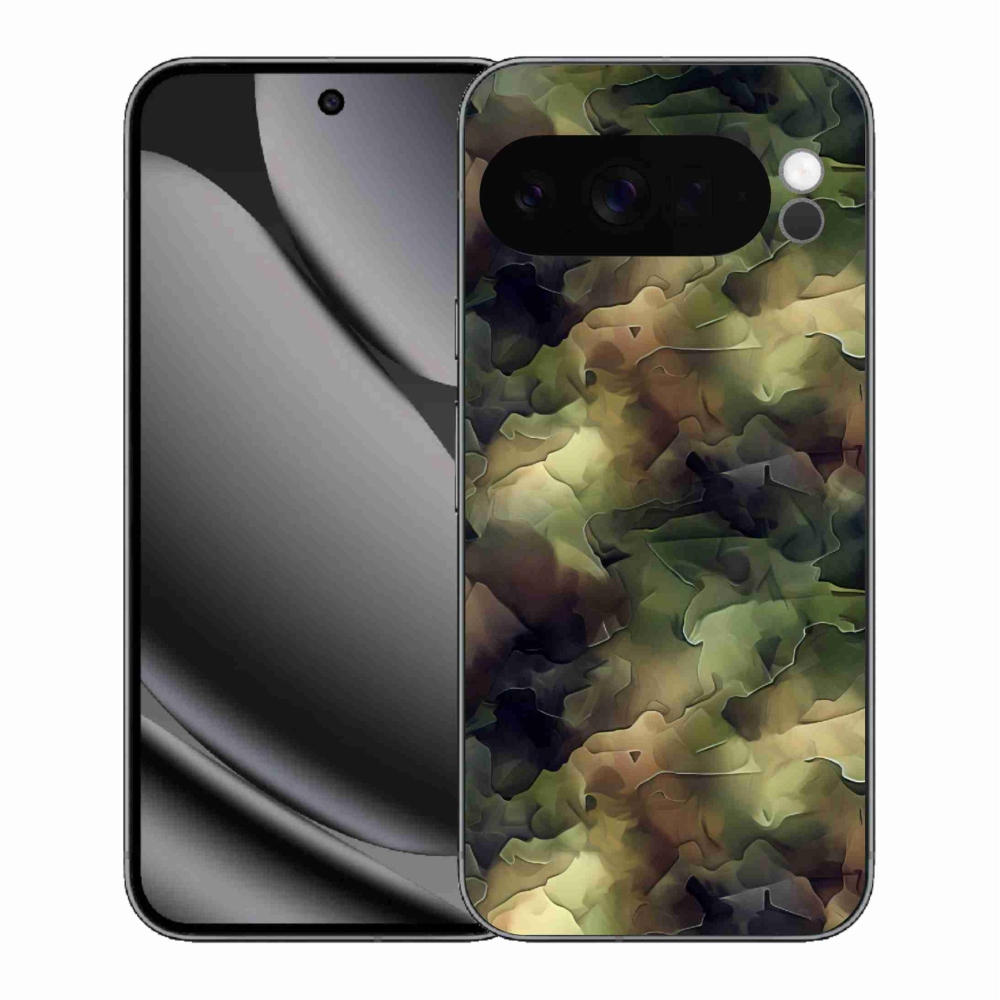 Gélový kryt mmCase na Google Pixel 10 Pro XL - maskáčový vzor 10