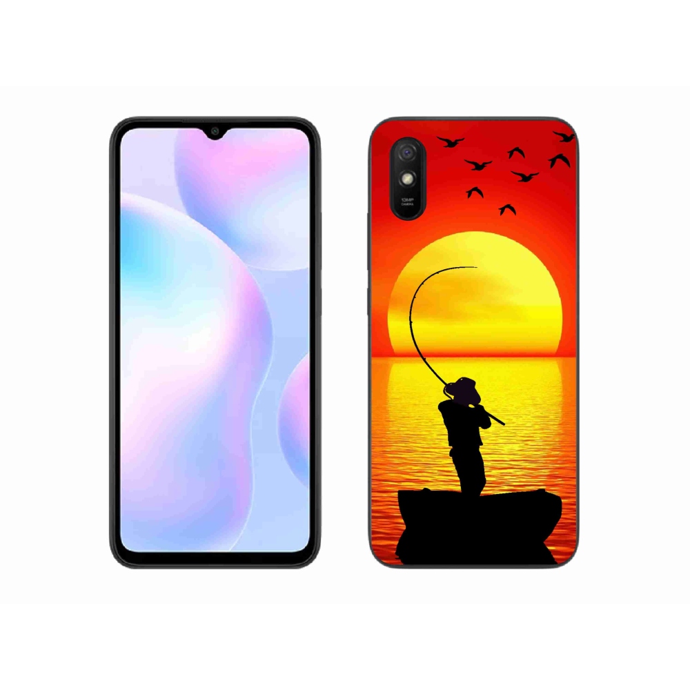 Gélový kryt mmCase na Xiaomi Redmi 9A - rybárčenie