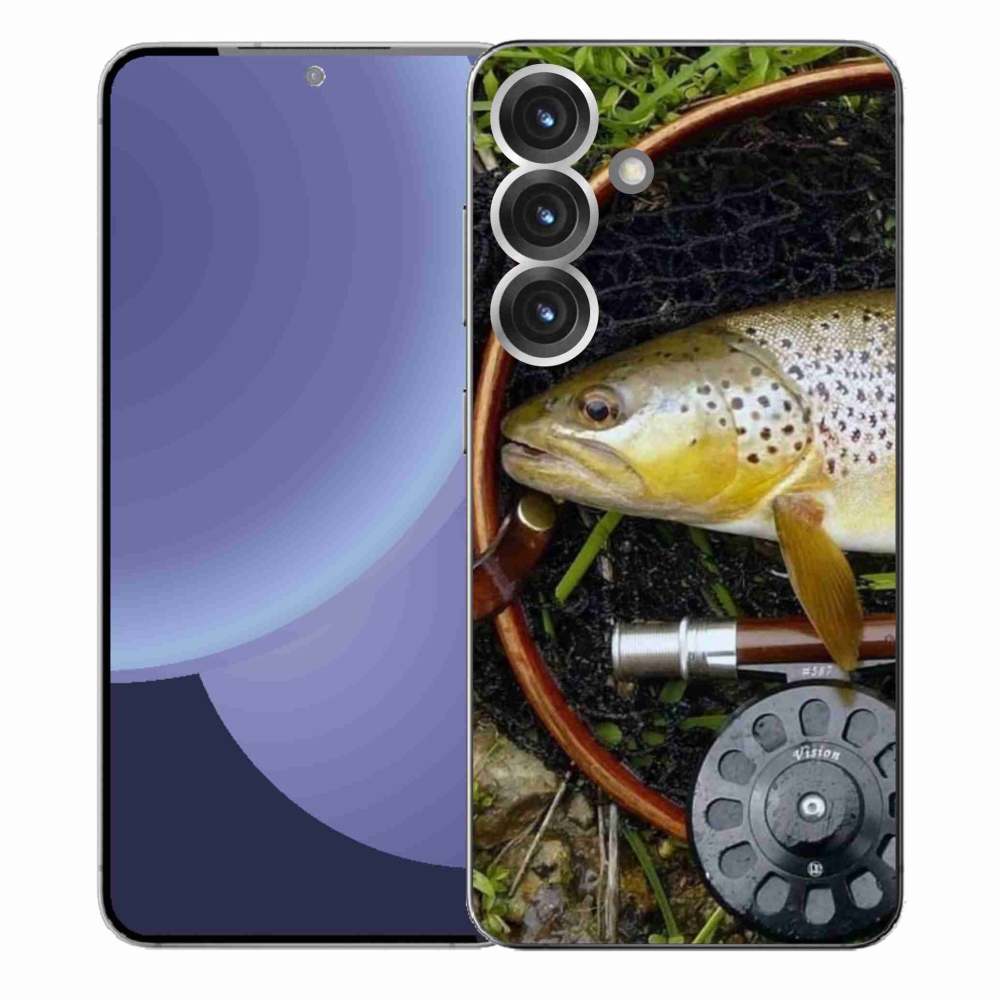 Gélový kryt mmCase na Samsung Galaxy S25+ - pstruh 2