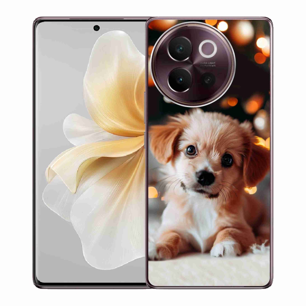 Gélový kryt mmCase na Vivo V40 Lite 5G - šteniatko
