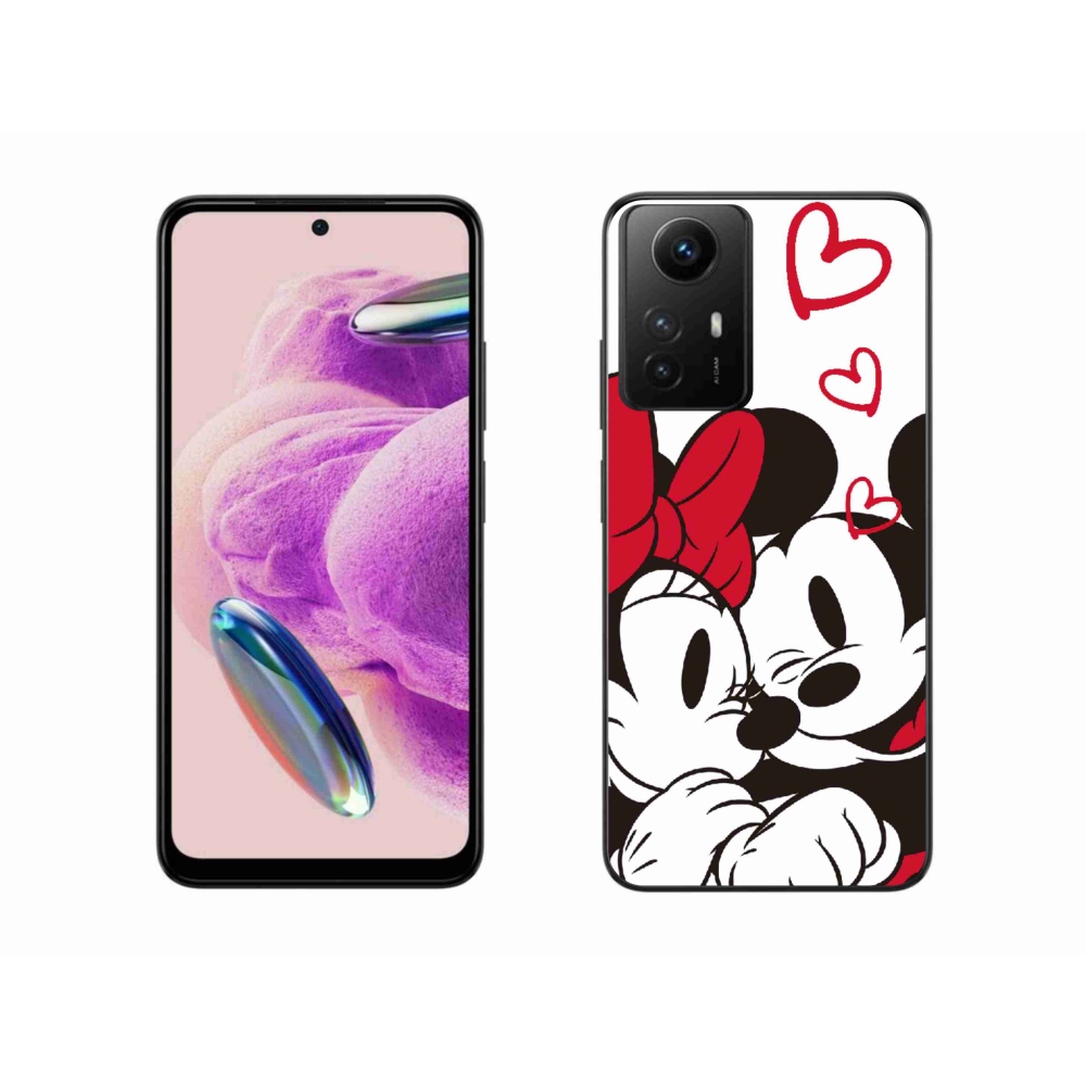 Gélový kryt mmCase na Xiaomi Redmi Note 12S - minnie a mickey