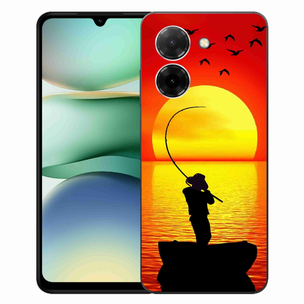 Gélový kryt mmCase na Xiaomi Redmi A5 (171.7x77.8x8.3mm) - rybárčenie