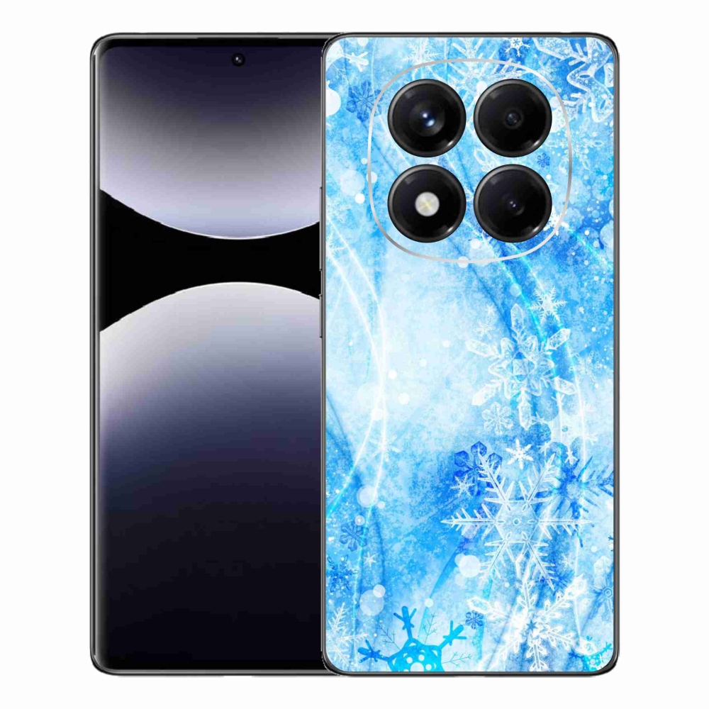 Gélový kryt mmCase na Xiaomi Redmi Note 14 Pro - snehové vločky
