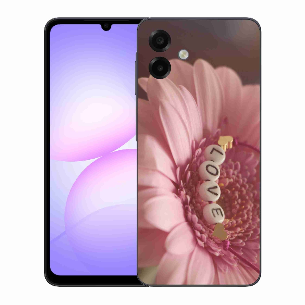Gélový kryt mmCase na Samsung Galaxy A07 4G - prívesok love