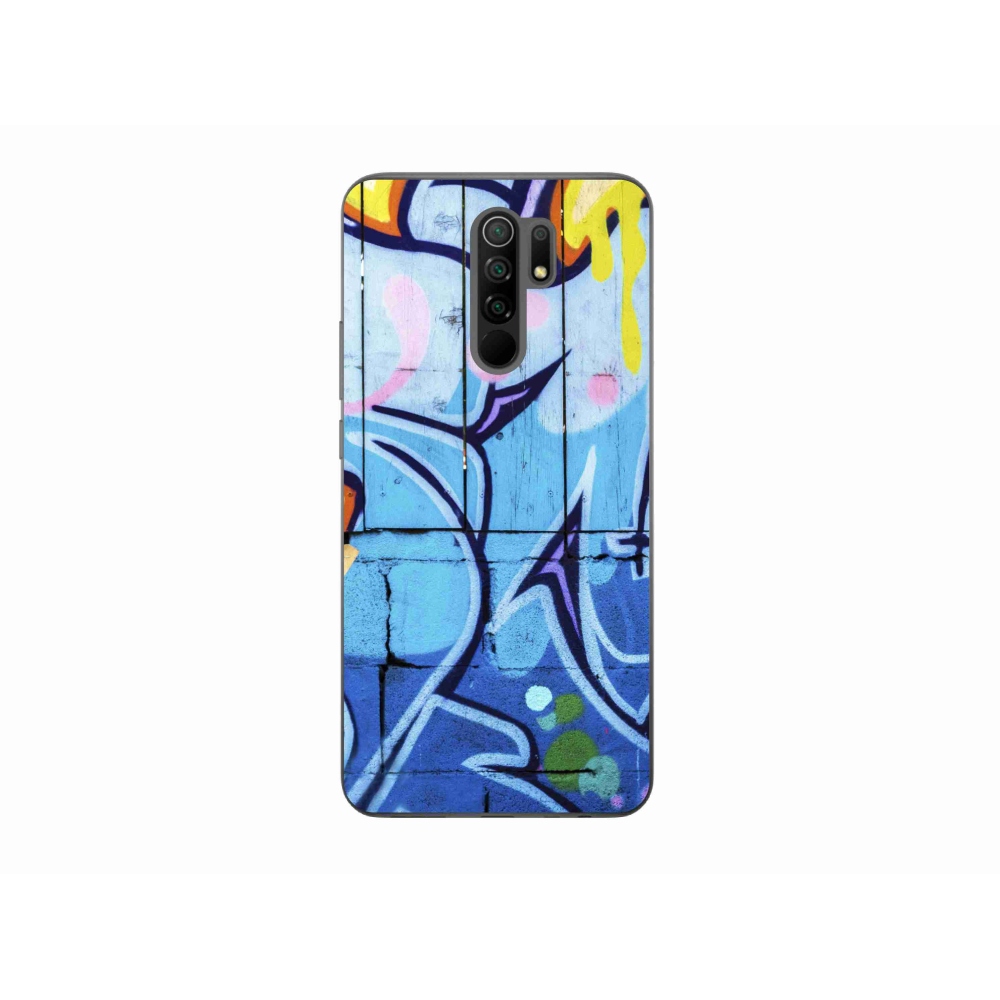 Gelový kryt mmCase na Xiaomi Redmi 9 - graffiti