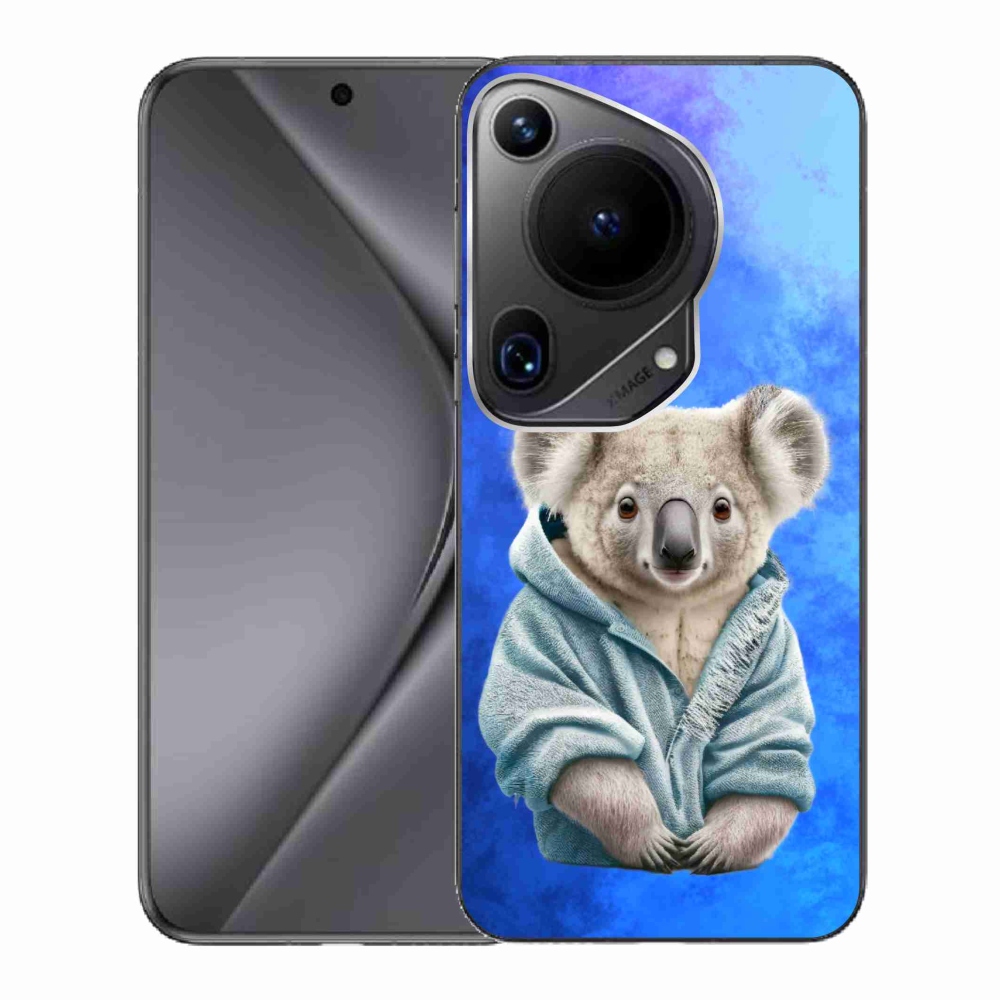 Gélový kryt mmCase na Huawei Pura 70 Ultra - koala vo svetri