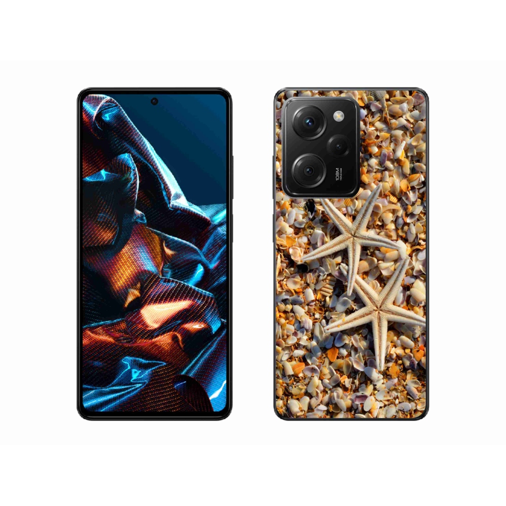 Gélový kryt mmCase na Xiaomi Poco X5 Pro 5G - morské hviezdice