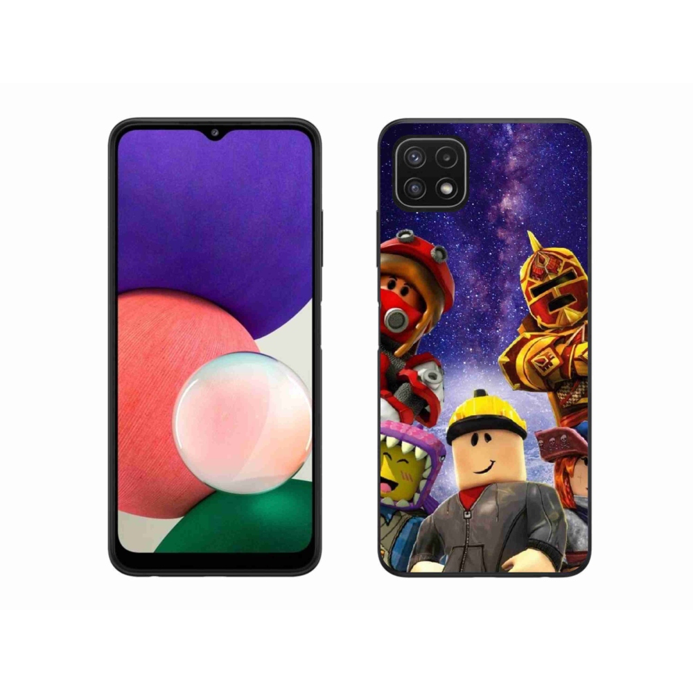 Gélový kryt mmCase na Samsung Galaxy A22 5G - roblox 3