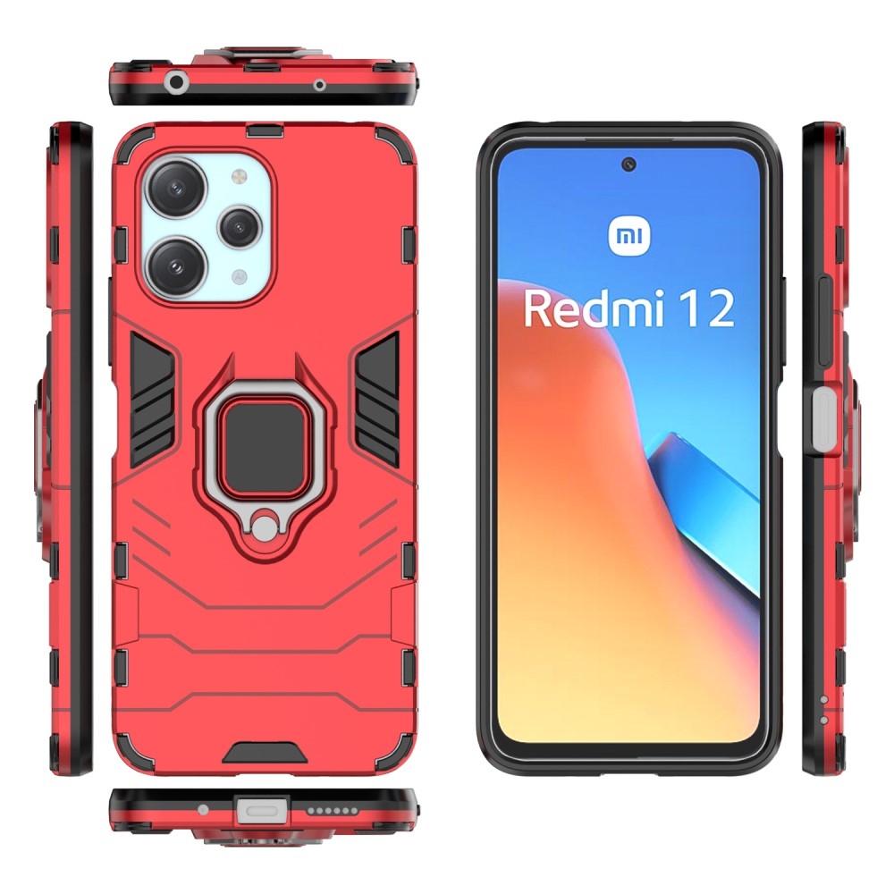 Guardy odolný kryt na Xiaomi Redmi 12 4G/5G - červený