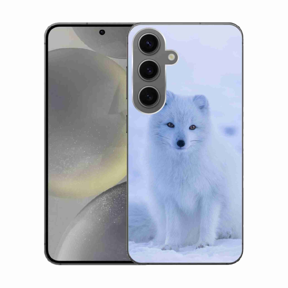 Gélový kryt mmCase na Samsung Galaxy S24 - polárna líška