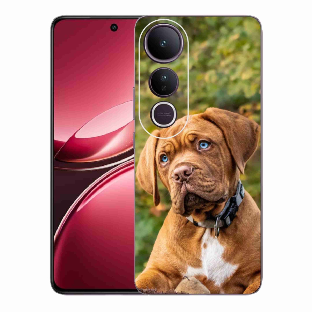 Gélový kryt mmCase na Vivo V50 Lite 4G/5G - šteňa