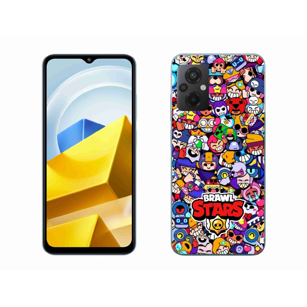 Gélový kryt mmCase na Xiaomi Poco M5 4G - brawl stars 2