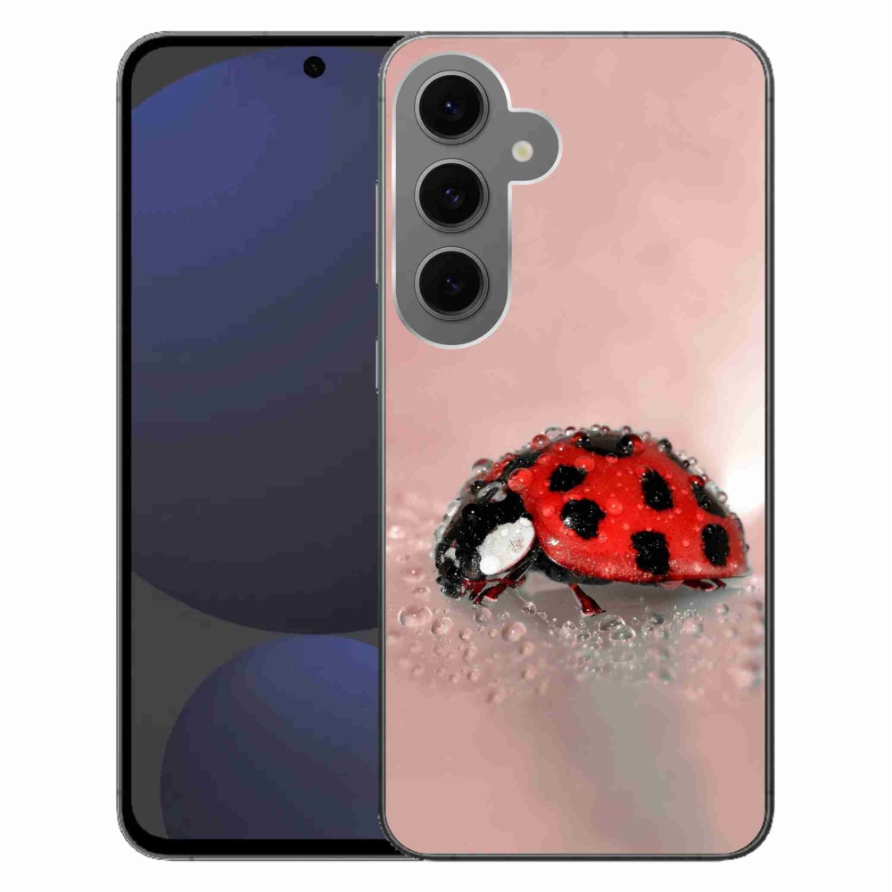 Gélový kryt mmCase na Samsung Galaxy S24 FE - lienka