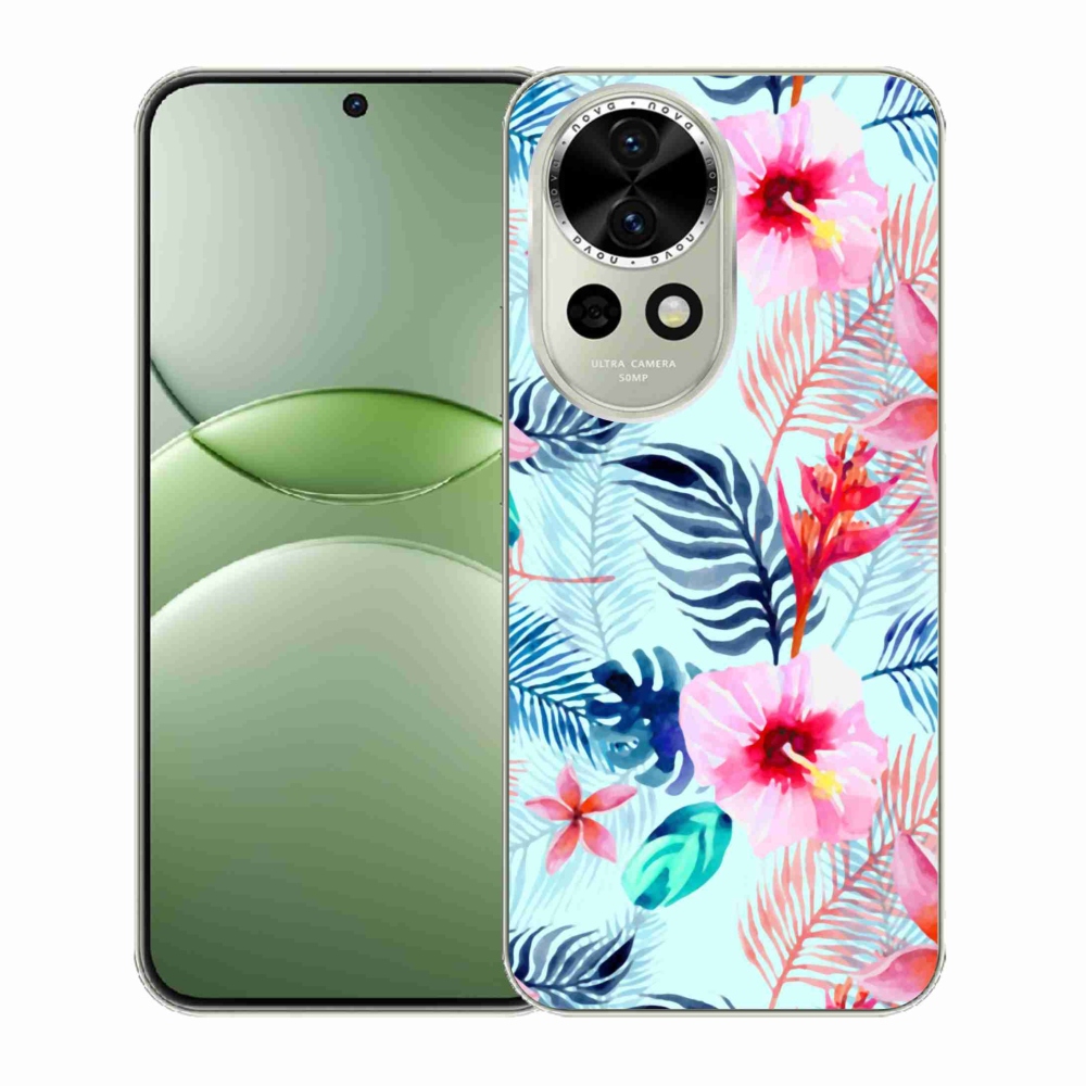 Gélový kryt mmCase na Huawei Nova 13 5G - kvety