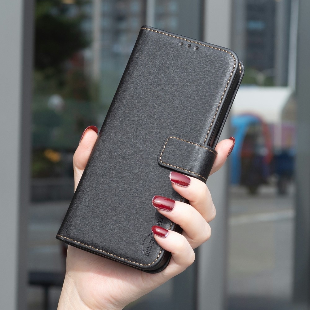 BNF knižkové púzdro na Samsung Galaxy S25 Edge - čierne