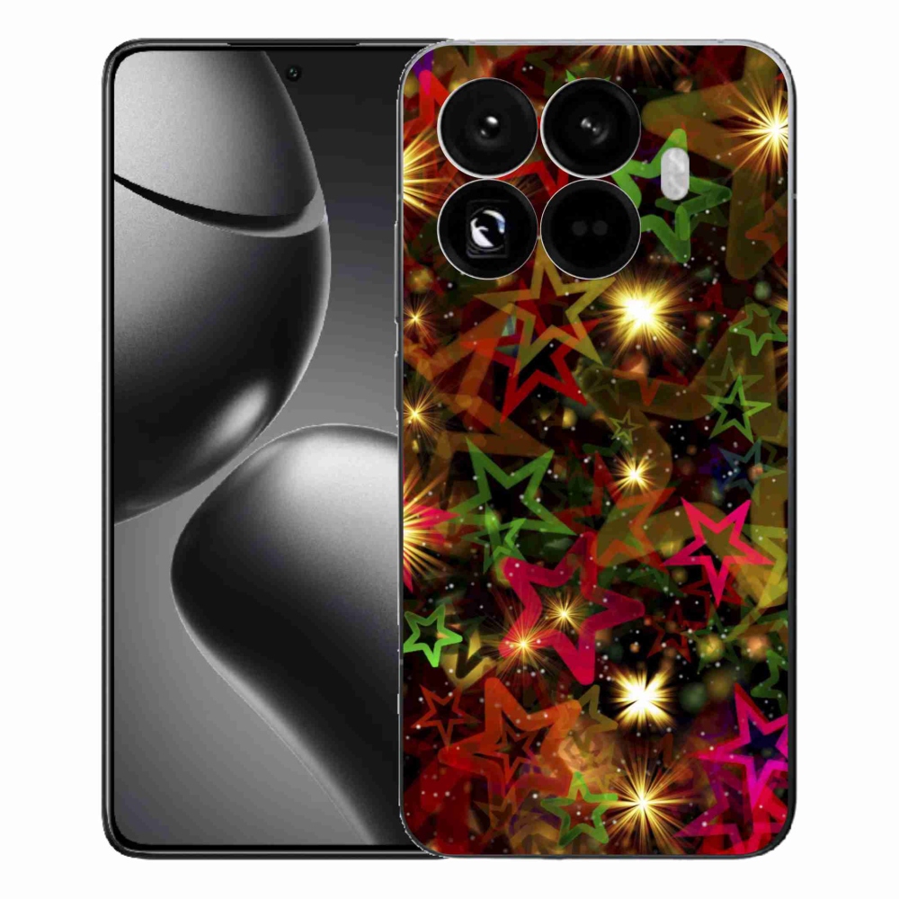 Gélový kryt mmCase na Xiaomi 15T Pro - farebné hviezdičky
