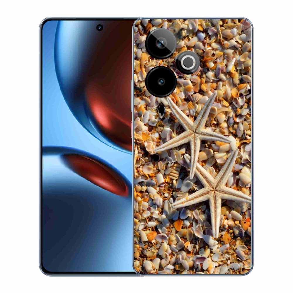 Gélový kryt mmCase na Realme GT 7 5G/GT 7T 5G - morské hviezdice