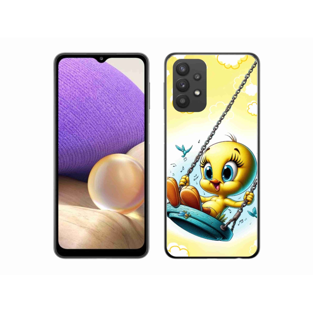 Gélový kryt mmCase na Samsung Galaxy A32 5G - tweety