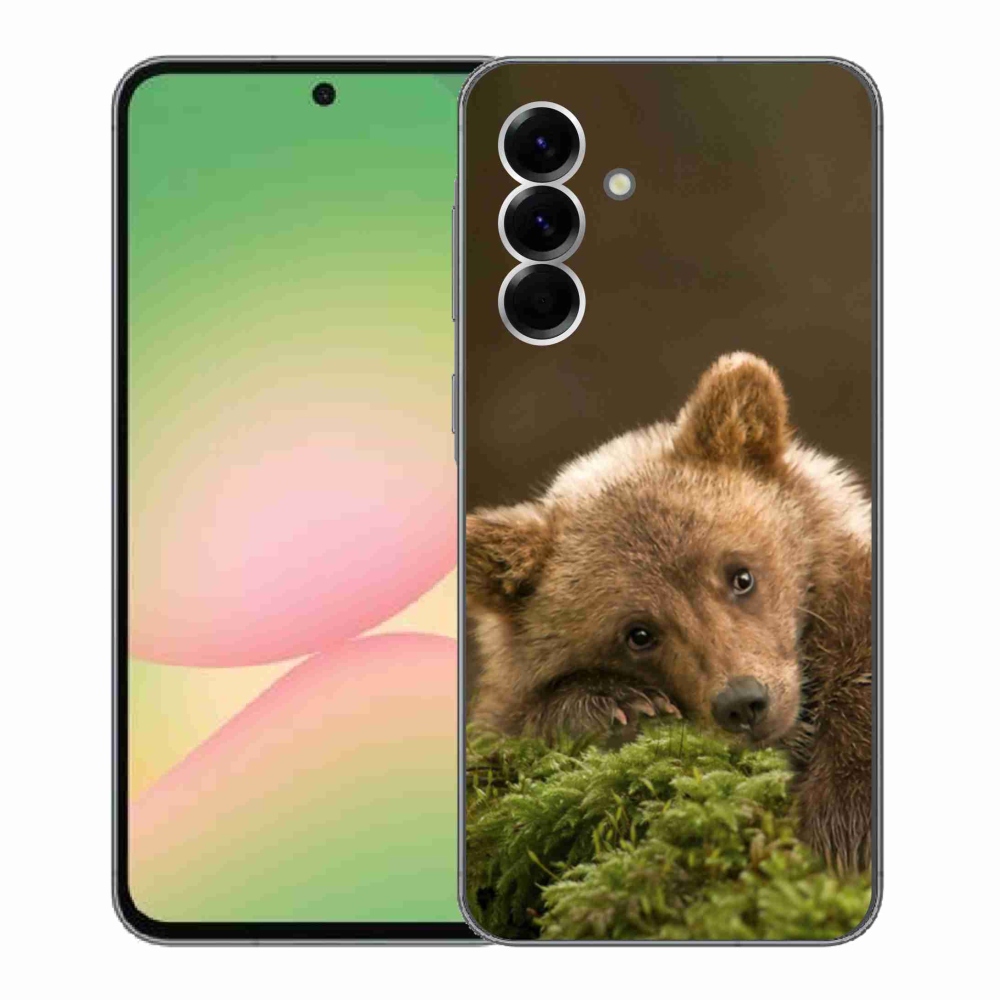 Gélový kryt mmCase na Samsung Galaxy A56 5G - medveď