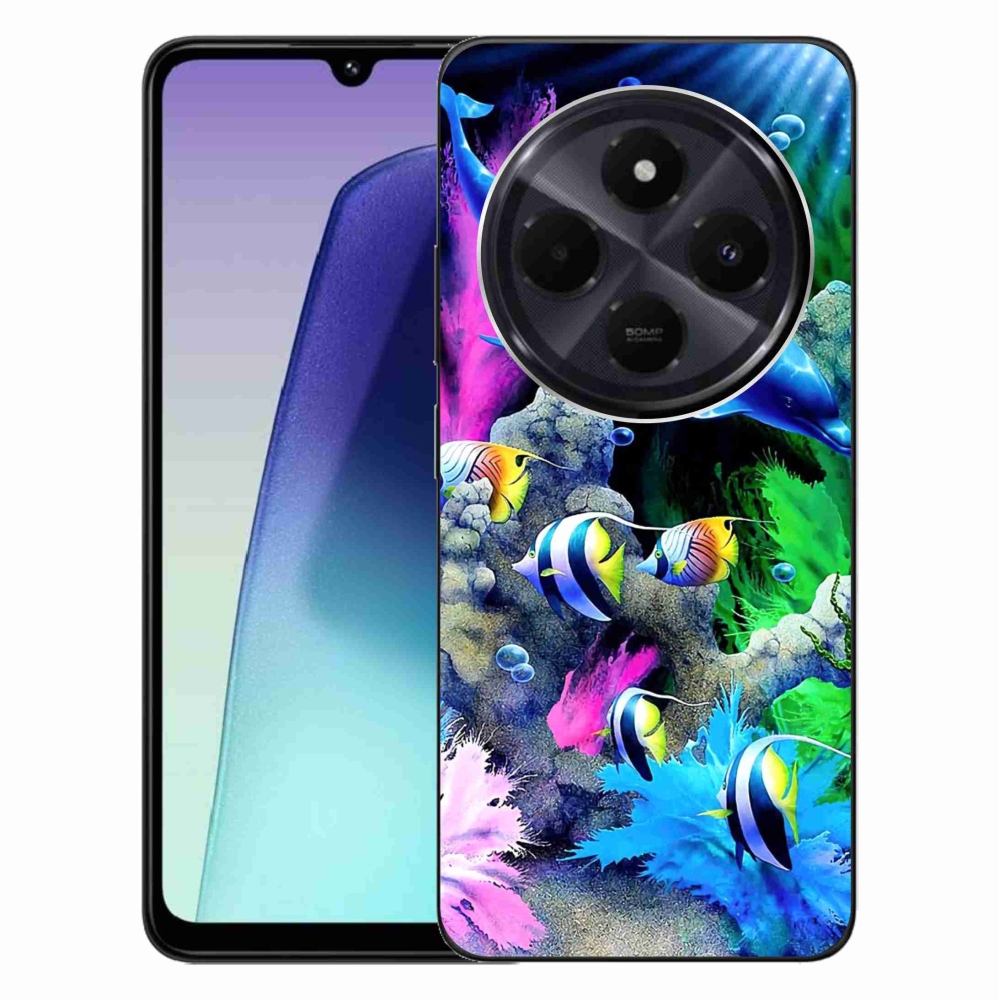 Gélový obal mmCase na Xiaomi Redmi 14C/Poco C75 - morský svet