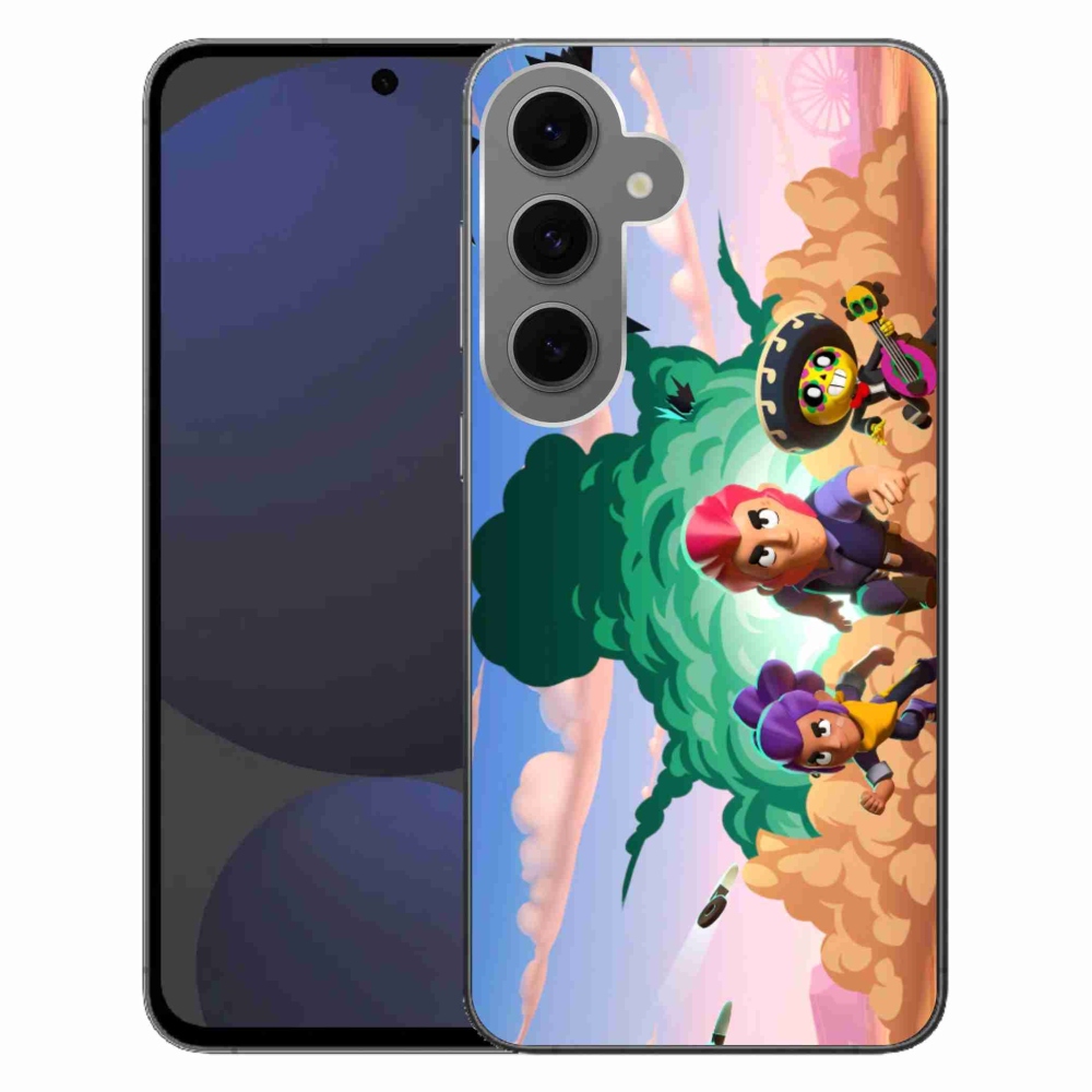 Gélový kryt mmCase na Samsung Galaxy S24 FE - brawl stars