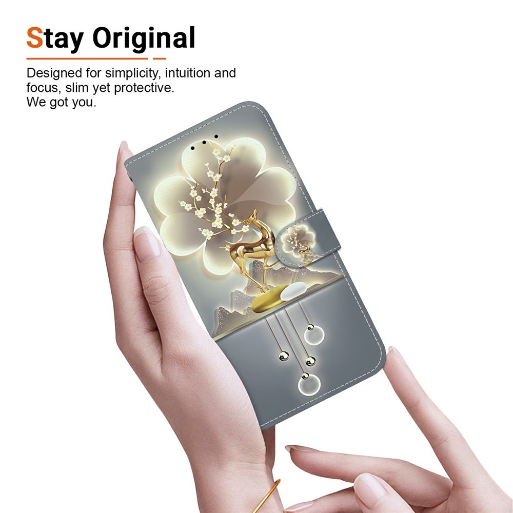 Versatile knižkové púzdro na Xiaomi Redmi 15 4G (171mm) - jeleň sika