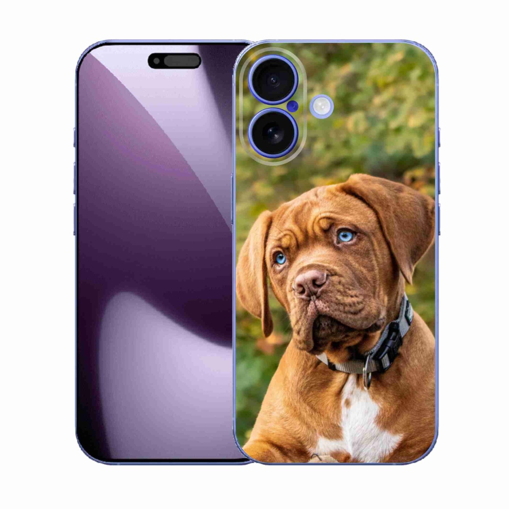 Gélový kryt mmCase na iPhone 17 - šteňa