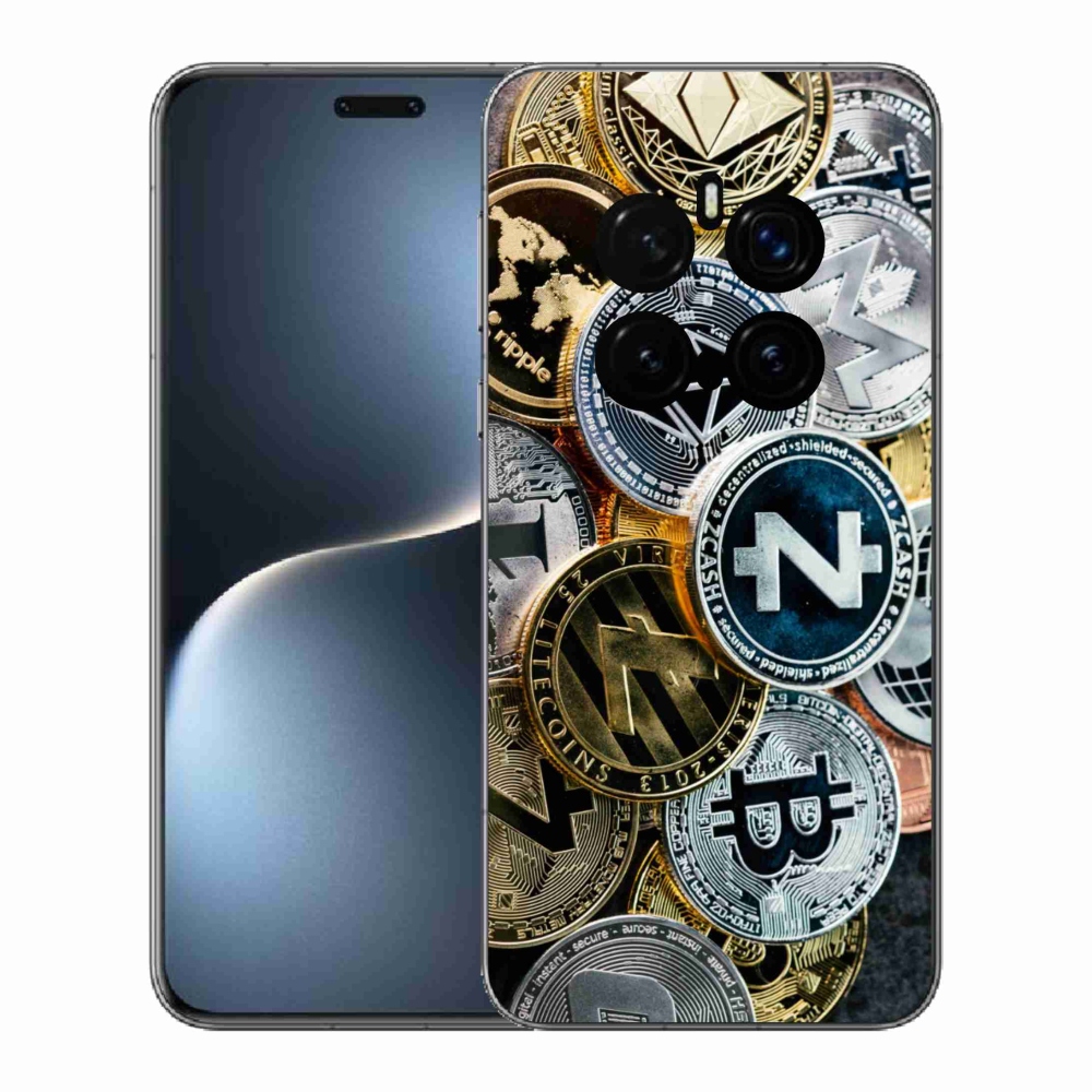 Gélový kryt mmCase na Honor Magic 7 Pro 5G - kryptomeny
