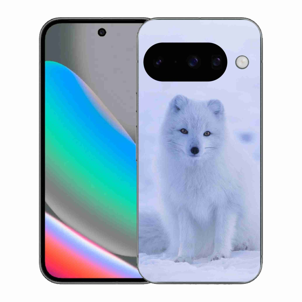 Gélový kryt mmCase na Google Pixel 10 - polárna líška