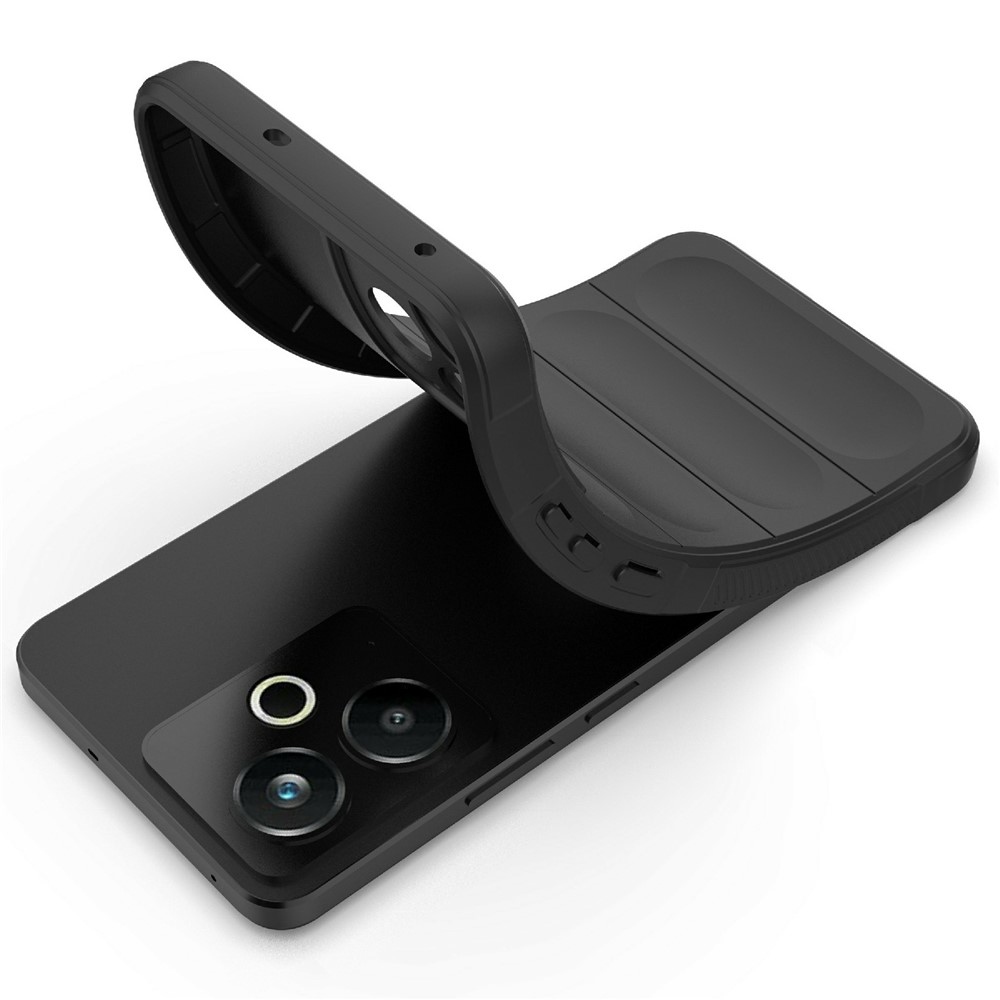 Rugg odolný gélový obal na Realme 14T 5G - čierny