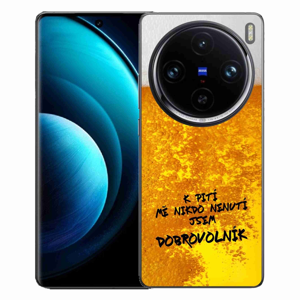 Gélový kryt mmCase na Vivo X100 Pro 5G - pivný motív 4
