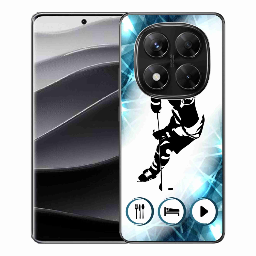 Gélový kryt mmCase na Xiaomi Redmi Note 14 Pro 5G/Poco X7 5G - hokej 1