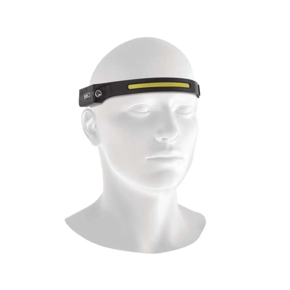 COB LED nabíjacia čelovka P3541, 380 lm, 30 m, Li-Pol 1200 mAh