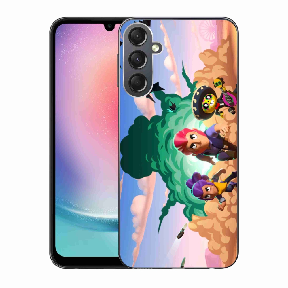 Gélový kryt mmCase na Samsung Galaxy A24 - brawl stars