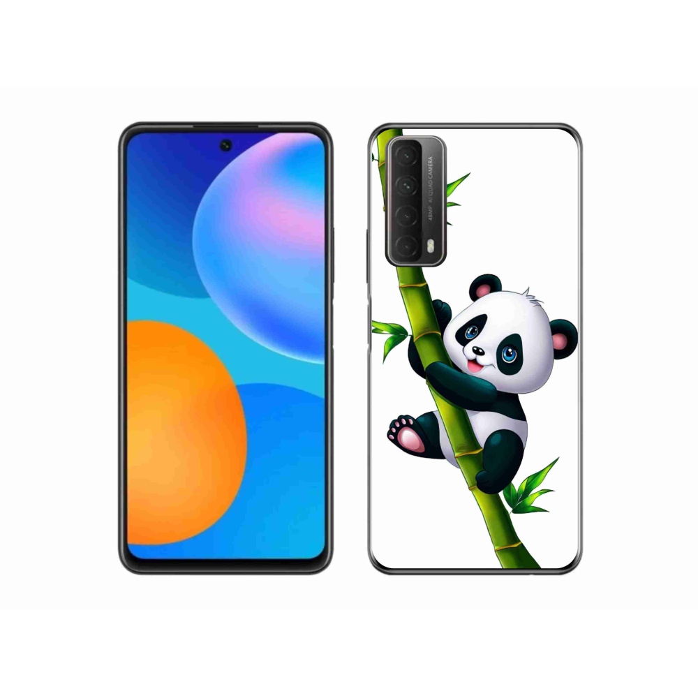 Gélový kryt mmCase na Huawei P Smart (2021) - panda na bambuse