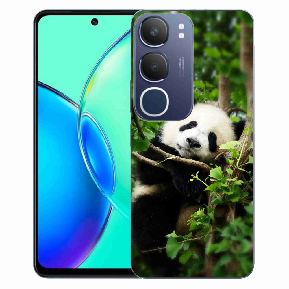 Gélový kryt mmCase na Vivo Y19s - panda