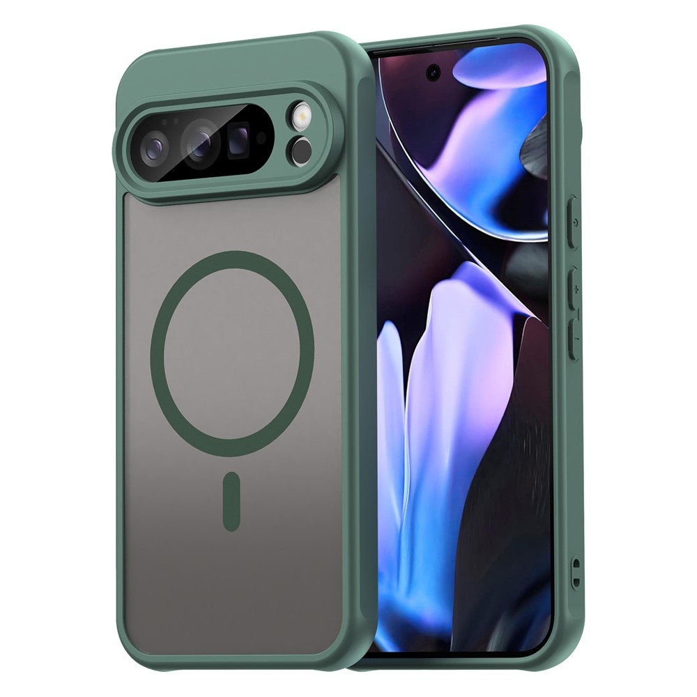 Case matný gélový obal s MagSafe na Google Pixel 10 Pro XL - zelený