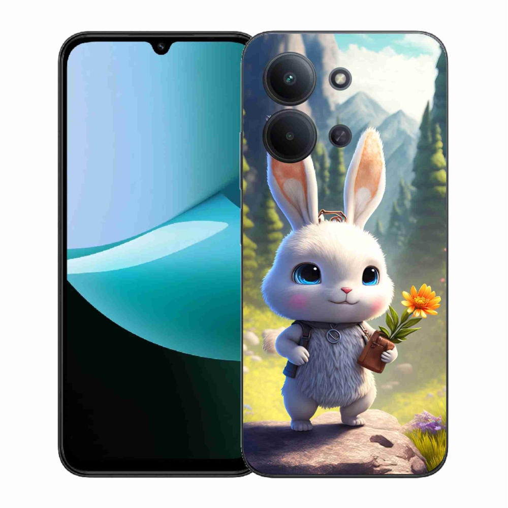 Gélový kryt mmCase na Xiaomi Redmi 15C 4G (171mm)/Poco C85 4G (171mm) - roztomilý zajačik