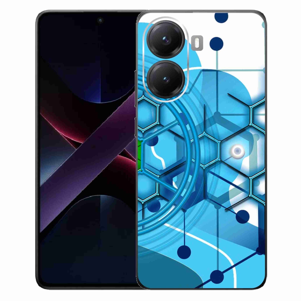 Gélový kryt mmCase na Xiaomi Poco X7 Pro 5G - abstraktný vzor 2