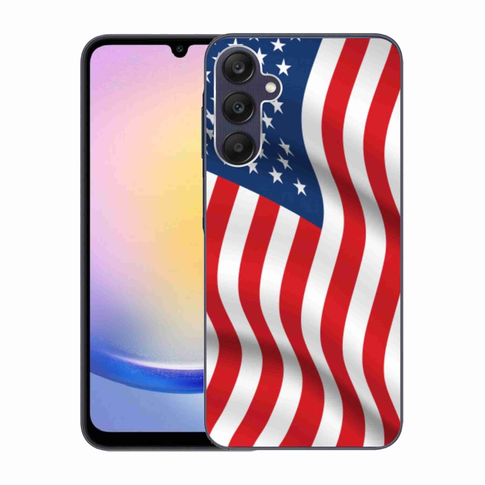 Gélový kryt mmCase na Samsung Galaxy A25 5G - USA vlajka