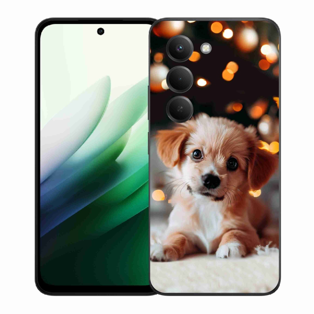 Gélový kryt mmCase na Xiaomi Redmi 15 5G (169mm) - šteniatko