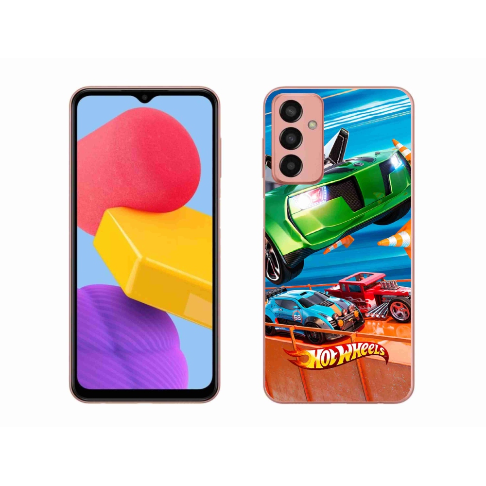 Gélový kryt mmCase na Samsung Galaxy M13 - hot wheels 1