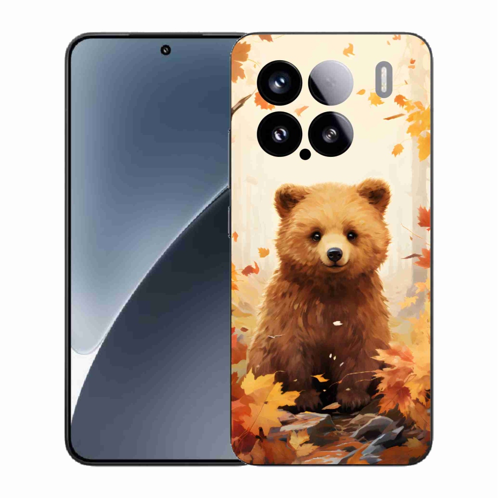 Gélový kryt mmCase na Xiaomi 15 - medveď v lese