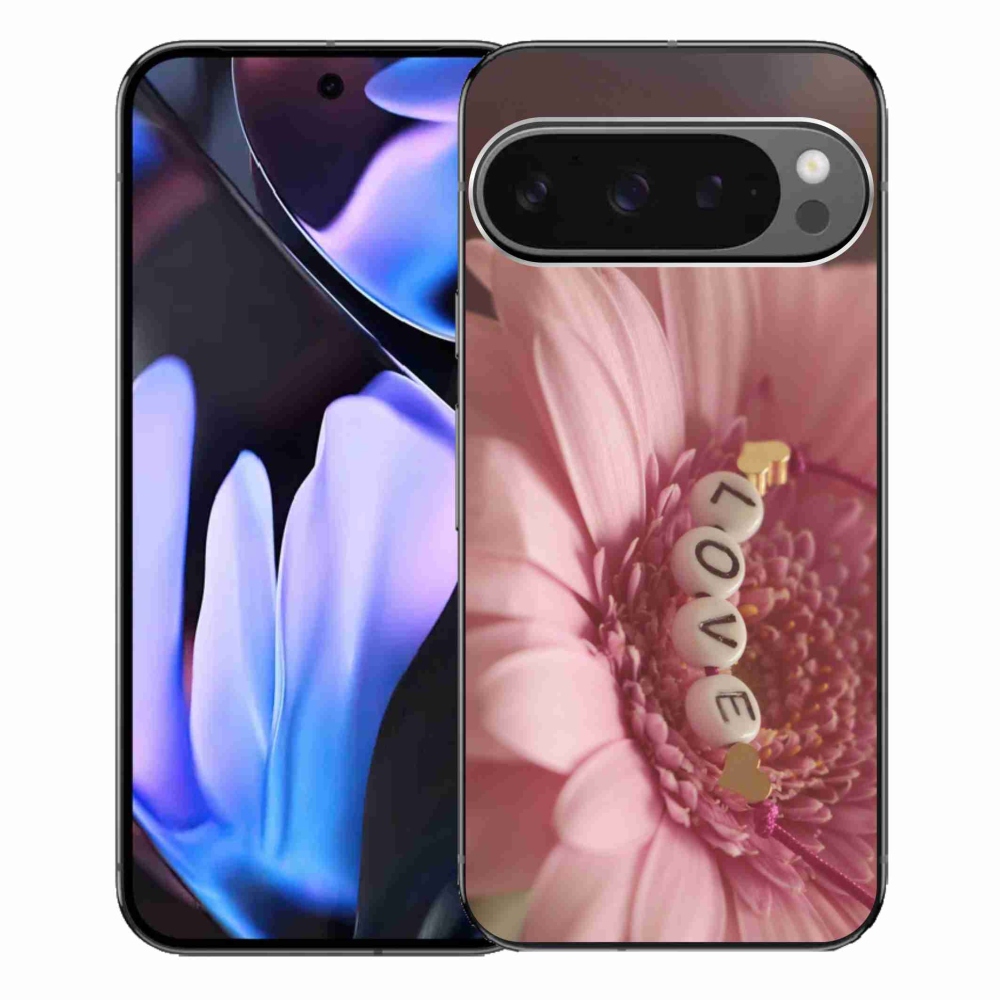 Gélový kryt mmCase na Google Pixel 9 Pro XL - prívesok love