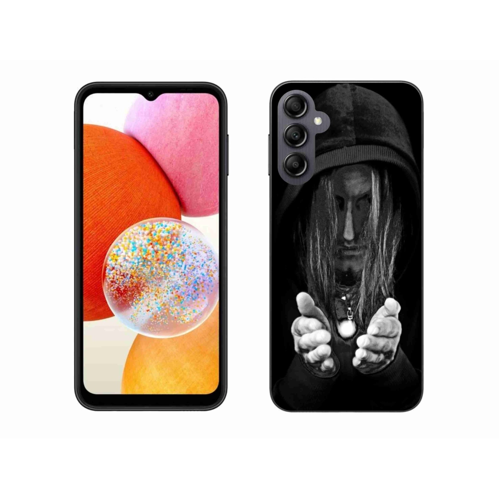 Gélový kryt mmCase na Samsung Galaxy A14 4G/5G - tajomná osoba