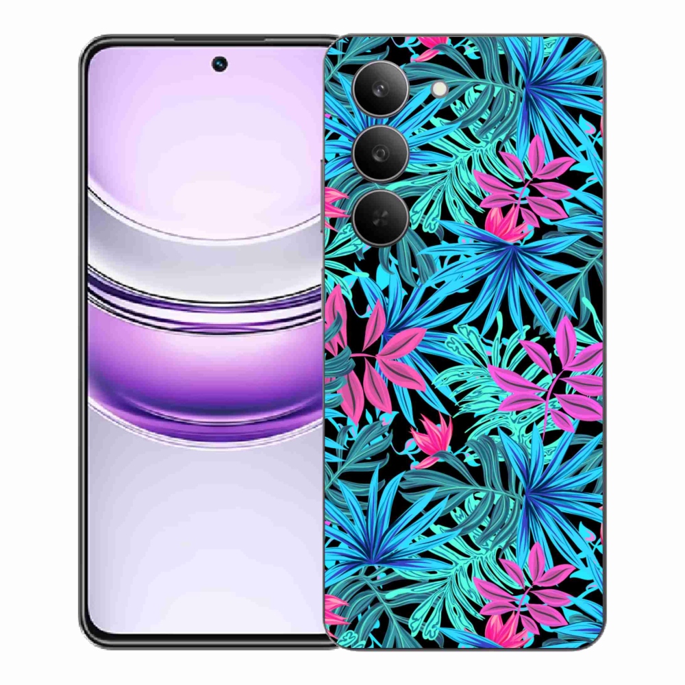 Gélový kryt mmCase na Realme 14x 5G - kvety 3