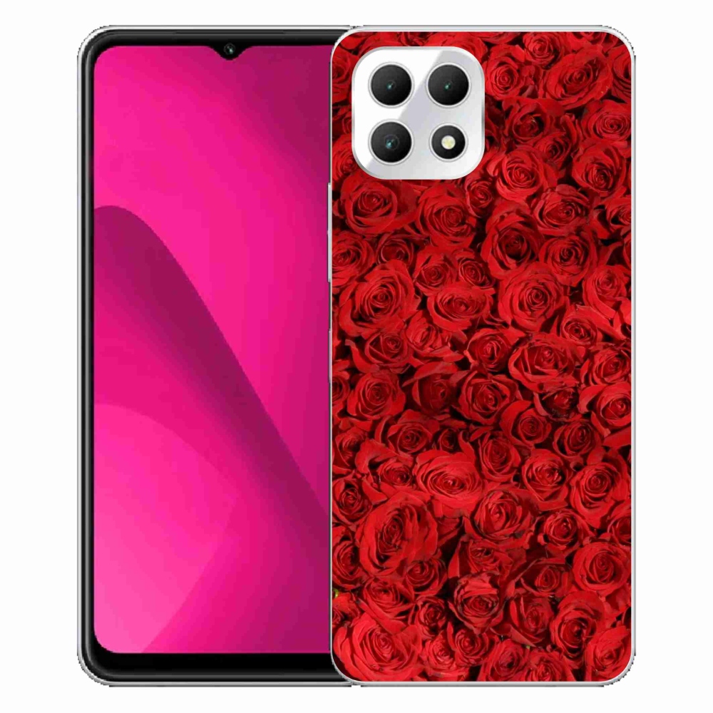Gélový kryt mmCase na T-Mobile T Phone 2 - ruža