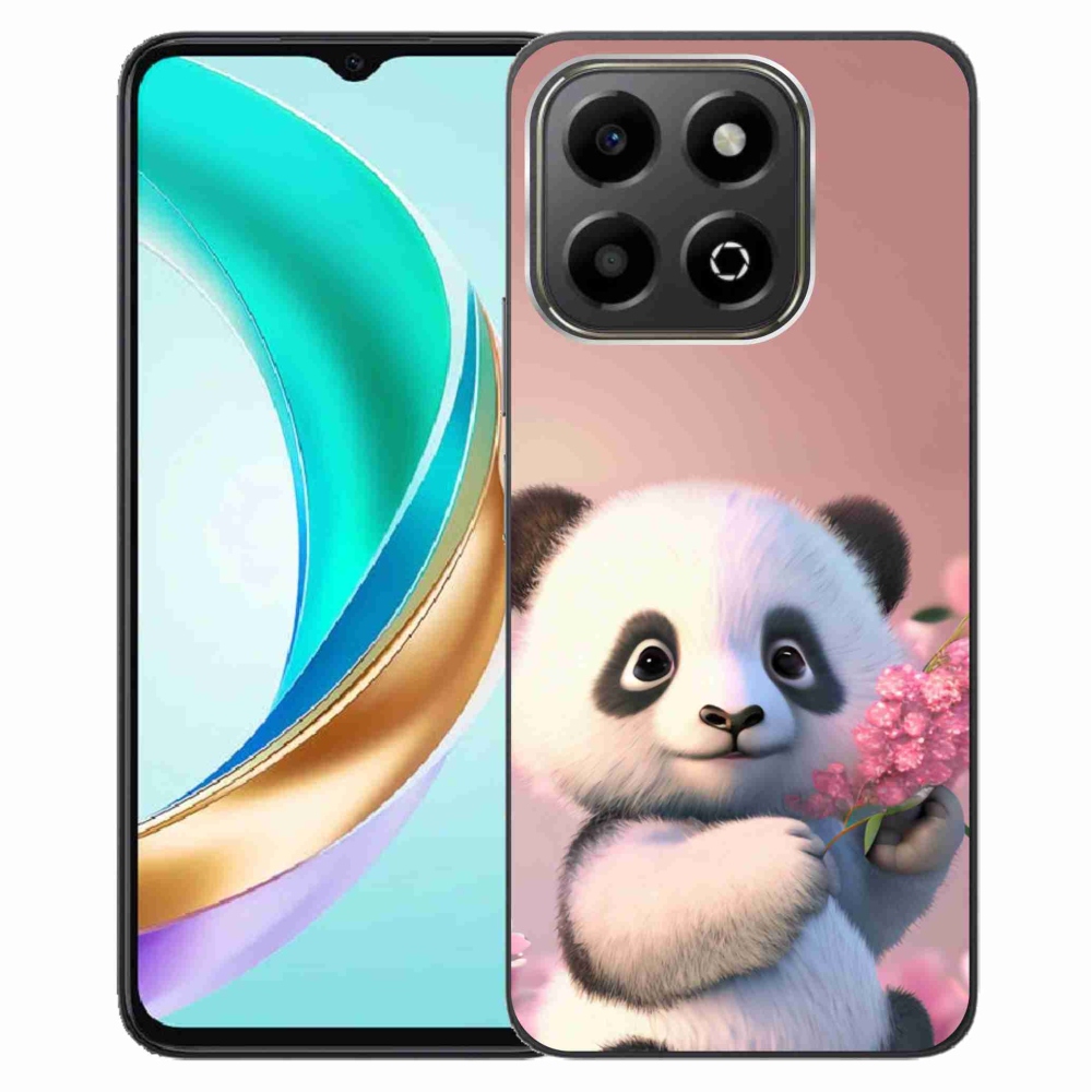 Gélový kryt mmCase na Honor X6b - roztomilá panda
