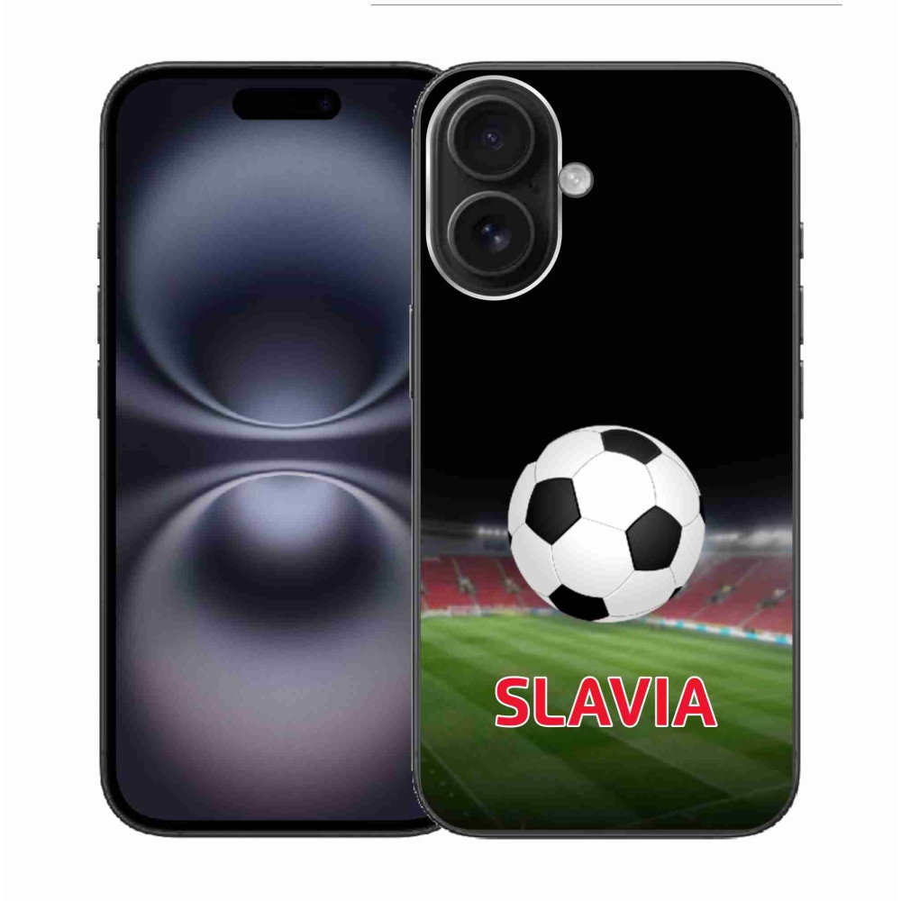 Gélový kryt mmCase na iPhone 16 - slavia 1