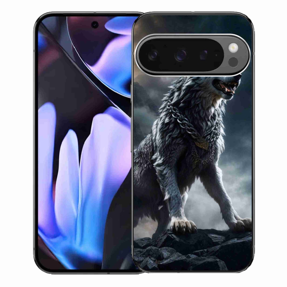 Gélový kryt mmCase na Google Pixel 9 Pro XL - vlk 1